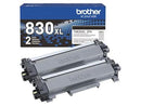 Brother TN830XL2PK Black 2 Pack of High Yield Black Toner Cartridges