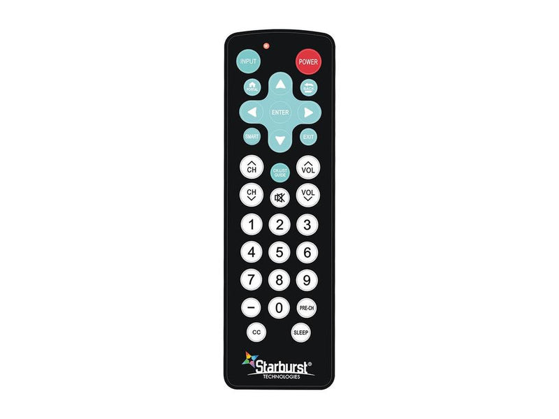 Universal Antimicrobial TV Remote Control - Samsung and LG Compatible (SB-UGFR-B)