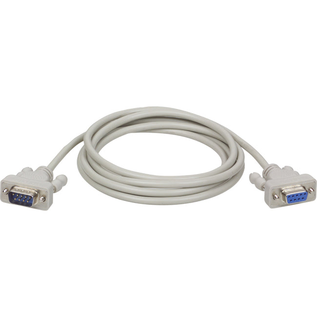 Tripp Lite 6ft DB9 Serial Extension Cable Straight Through RS232 M-F 6' - American Tech Depot