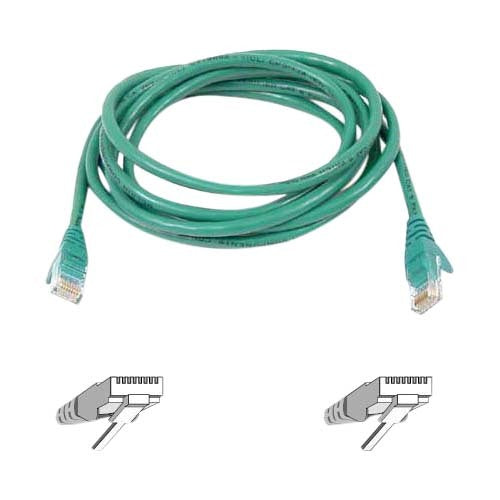 Belkin 3' Cat6 Snagless Patch Cable Green - American Tech Depot