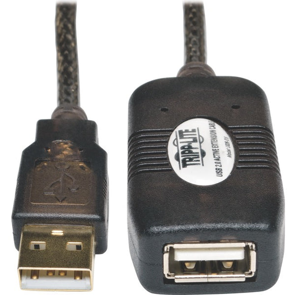 Tripp Lite 16ft USB 2.0 Extension Cable Active USB-A Male - USB-A Female - American Tech Depot