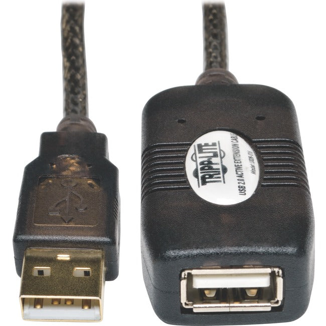 Tripp Lite 16ft USB 2.0 Extension Cable Active USB-A Male - USB-A Female - American Tech Depot