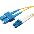 Tripp Lite 2M Duplex Singlemode 8.3-125 Fiber Optic Patch Cable LC-SC 6' 6ft 2 Meter - American Tech Depot