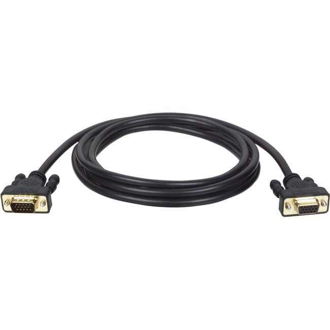 Tripp Lite 25ft VGA Monitor Extension Gold Cable Shielded HD15 M-F 25' - American Tech Depot