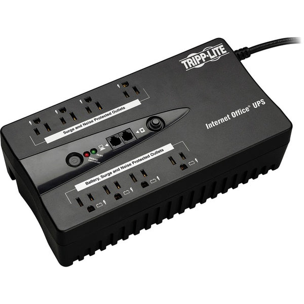 Tripp Lite UPS 550VA 300W Desktop Battery Back Up Compact 120V USB RJ11 PC 50-60Hz - American Tech Depot