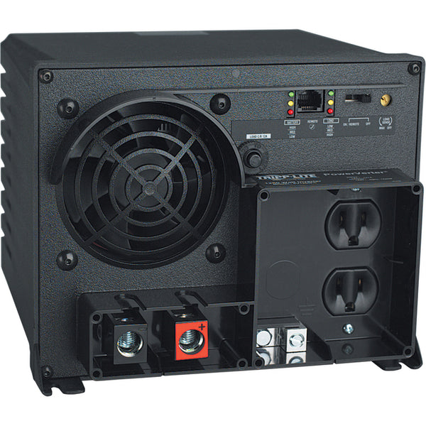 Tripp Lite Industrial Inverter 1250W 12V DC to 120V AC RJ45 2 Outlets 5-15R - American Tech Depot