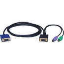 Tripp Lite 15ft PS-2 Cable Kit for B004-008 KVM Switch 3-in-1 Kit - American Tech Depot