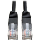 Tripp Lite 50ft Cat5e - Cat5 350MHz Molded Patch Cable RJ45 M-M Black 50' - American Tech Depot