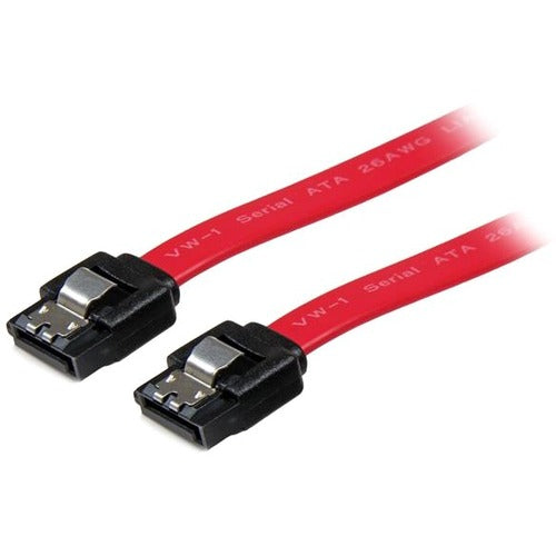 StarTech.com 24in Latching SATA Cable - M-M - Serial ATA - SAS cable - Serial ATA 150-300 - 7 pin Serial ATA - 7 pin Serial ATA - 61 cm - American Tech Depot