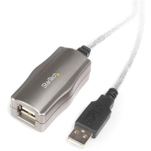 StarTech.com 15 ft USB 2.0 Active Extension Cable - M-F - American Tech Depot
