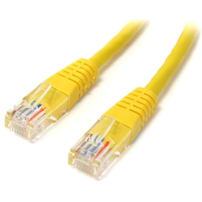 StarTech.com 2 ft Yellow Molded Cat5e UTP Patch Cable - American Tech Depot