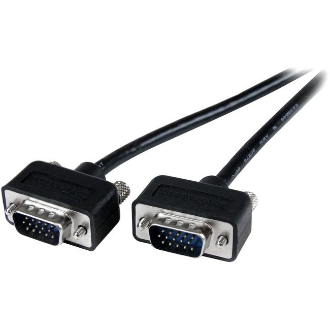 StarTech.com 6 ft Low Profile High Resolution Monitor VGA Cable - American Tech Depot