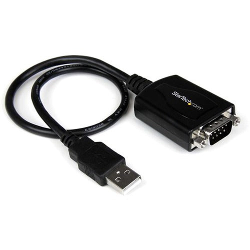 StarTech.com USB to Serial Adapter - Prolific PL-2303 - COM Port Retention - USB to RS232 Adapter Cable - USB Serial - American Tech Depot