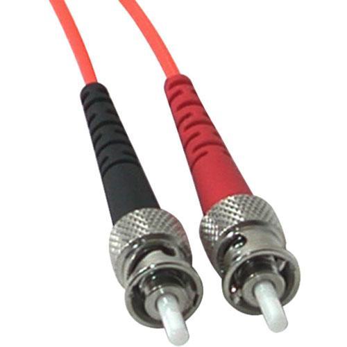 C2G 1m LC-ST 62.5-125 Duplex Multimode OM1 Fiber Cable - Orange - 3ft - American Tech Depot