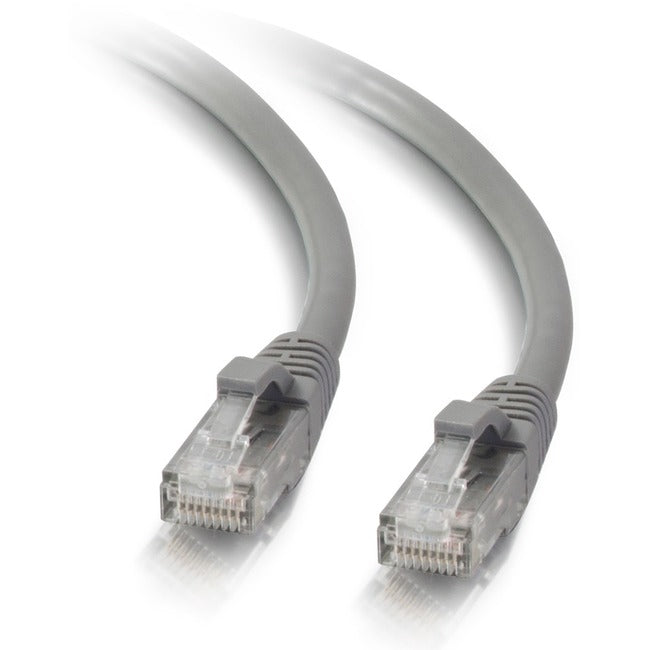C2G 14ft Cat5e Snagless Unshielded (UTP) Network Patch Ethernet Cable-Gray - American Tech Depot