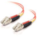 C2G 2m LC-LC 62.5-125 Duplex Multimode OM1 Fiber Cable - Orange - 6ft - American Tech Depot