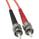 C2G 10m LC-ST 62.5-125 Duplex Multimode OM1 Fiber Cable - Orange - 33ft - American Tech Depot