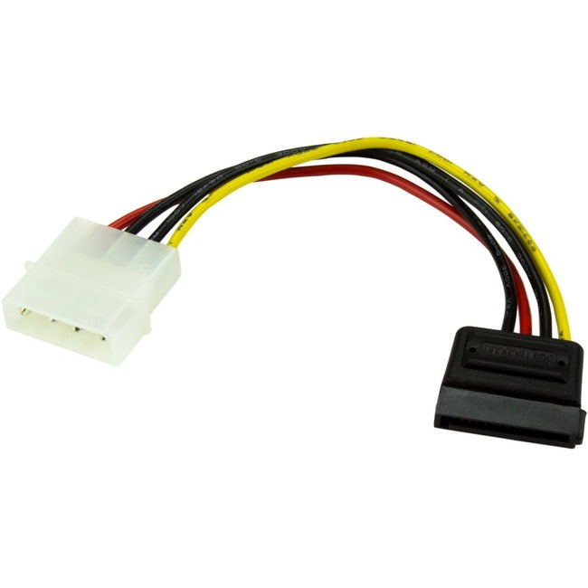 StarTech.com 6in 4 Pin LP4 to SATA Power Cable Adapter - American Tech Depot