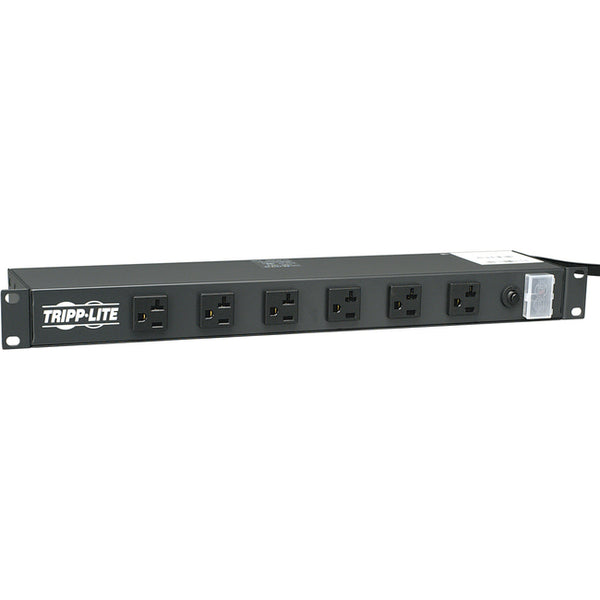 Tripp Lite Power Strip Rackmount Metal 120V 5-15-20R 12 Outlet 15' Cord 1U - American Tech Depot