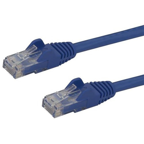 StarTech.com 15ft CAT6 Ethernet Cable - Blue Snagless Gigabit CAT 6 Wire - 100W PoE RJ45 UTP 650MHz Category 6 Network Patch Cord UL-TIA - American Tech Depot