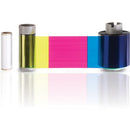 Fargo Electronics Ymcko: Full-color Ribbon With Resin Black And Clear Overlay Panel   500 Images