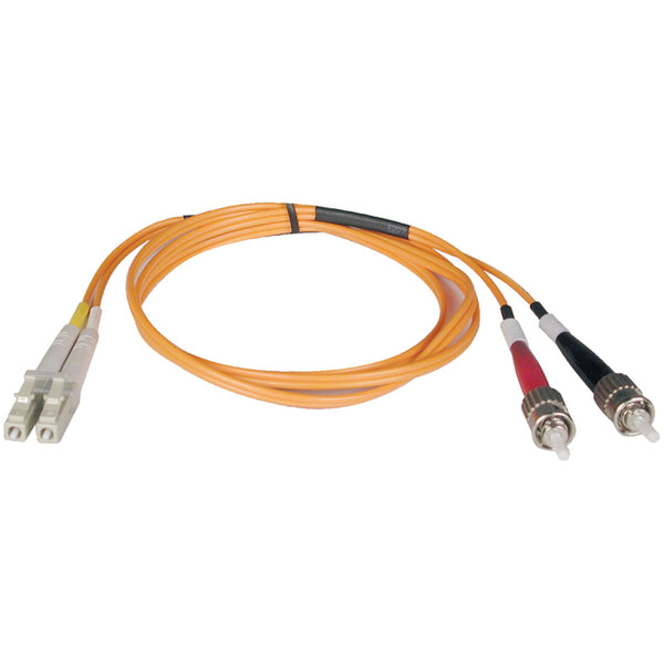 Tripp Lite 8M Duplex Multimode 62.5-125 Fiber Optic Patch Cable LC-ST 26' 26ft 8 Meter - American Tech Depot