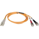 Tripp Lite 15M Duplex Multimode 62.5-125 Fiber Optic Patch Cable LC-ST 50' 50ft 15 Meter - American Tech Depot