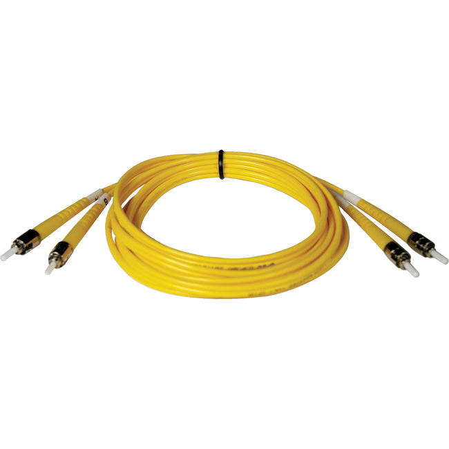 Tripp Lite 5M Duplex Singlemode 8.3-125 Fiber Optic Patch Cable ST-ST 16' 16ft 5 Meter - American Tech Depot