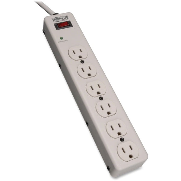 Tripp Lite Surge Protector Power Strip 120V 6 Outlet Metal 6' Cord 1340 Joule - American Tech Depot