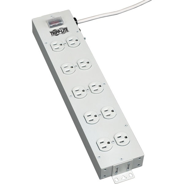 Tripp Lite Power Strip 120V 5-15R 10 Outlet Metal 15' Cord 5-15P - American Tech Depot