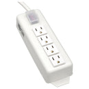 Tripp Lite Power Strip 120V 5-15R 4 Outlet Metal 6' Cord 5-15P - American Tech Depot