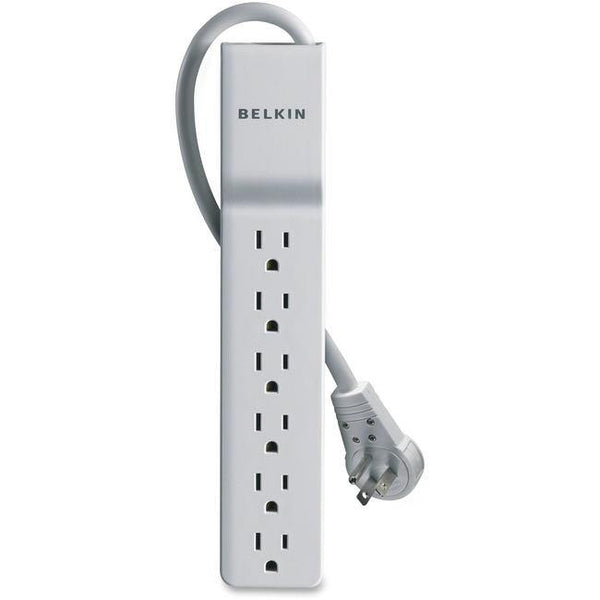 Belkin® Home-Office Series Surge Protector With 6 Outlets And Rotating Plug - American Tech Depot