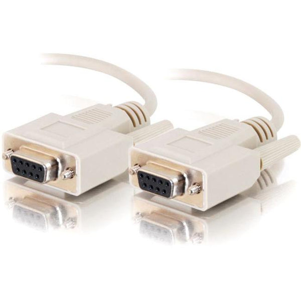 C2G 10ft DB9 F-F Cable - Beige - American Tech Depot