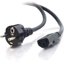 C2G 2.5m 14 AWG European Power Cord (CEE7-7 to IEC320C13)