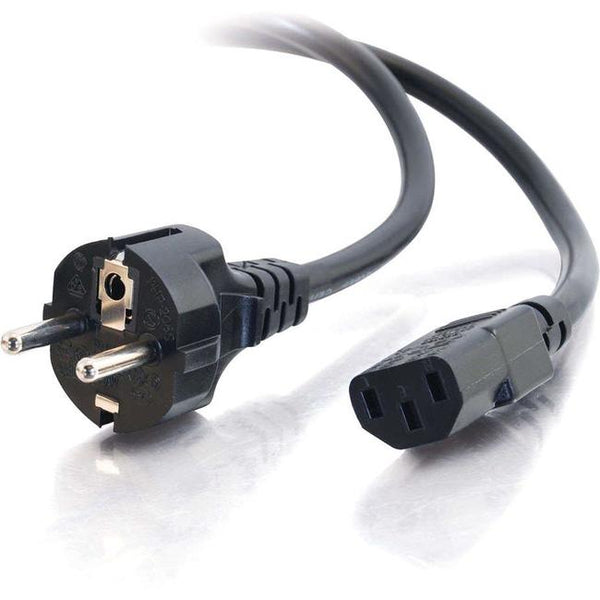 C2G 2.5m 14 AWG European Power Cord (CEE7-7 to IEC320C13)
