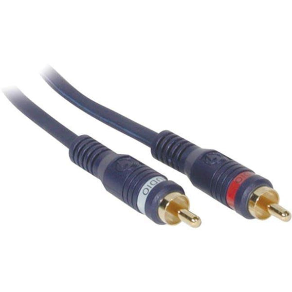 C2G 12ft Velocity RCA Stereo Audio Cable - American Tech Depot