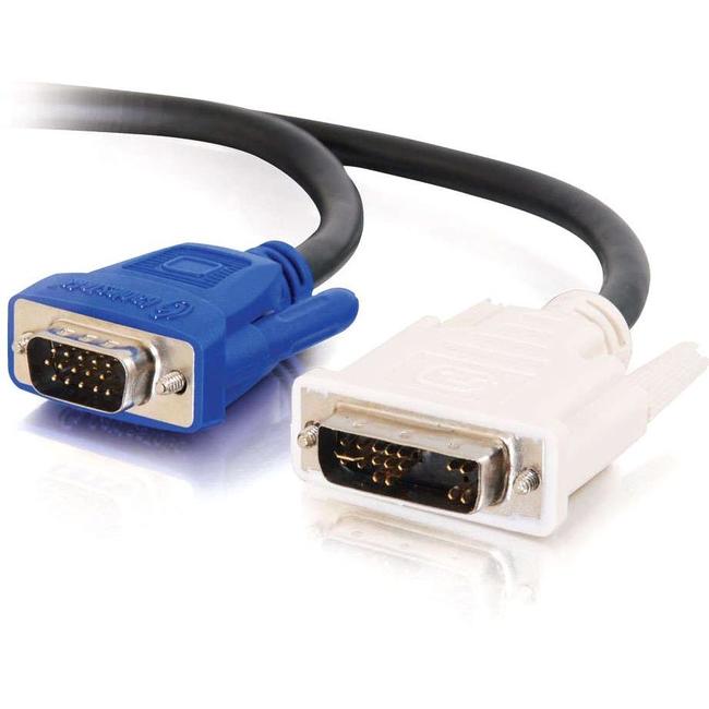 C2G 3m DVI Male to HD15 VGA Male Video Cable (9.8ft) - American Tech Depot
