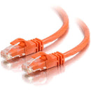 C2G-10ft Cat6 Snagless Crossover Unshielded (UTP) Network Patch Cable - Orange - American Tech Depot