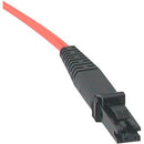 C2G-3m MTRJ-ST 62.5-125 OM1 Duplex Multimode PVC Fiber Optic Cable - Orange - American Tech Depot