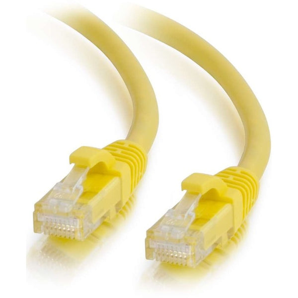 C2G-125ft Cat6 Snagless Unshielded (UTP) Network Patch Cable - Yellow - American Tech Depot