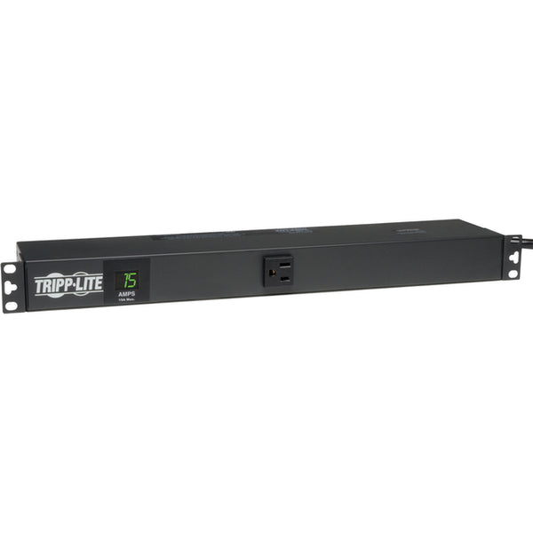 Tripp Lite PDU Metered 120V 15A 5-15R 13 Outlet 5-15P Horizontal 1URM - American Tech Depot