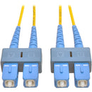 Tripp Lite 9M Duplex Singlemode 9-125 Fiber Optic Patch Cable SC-SC 30' 30ft 9 Meter