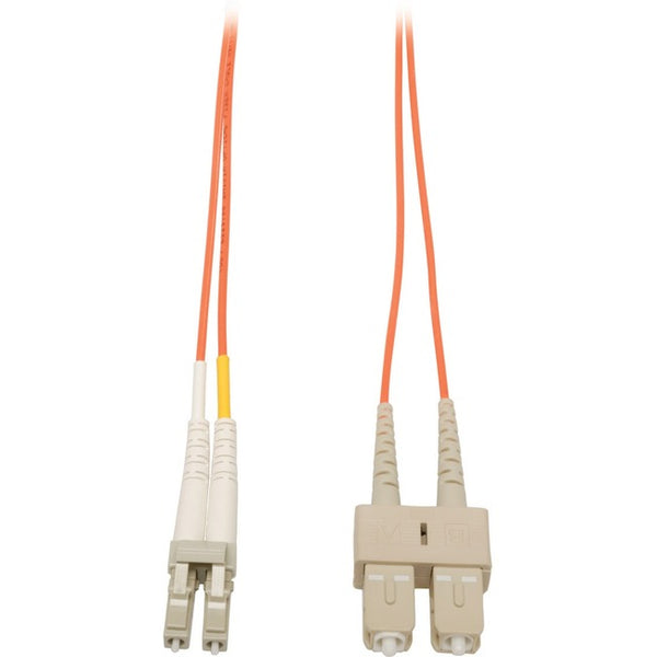 Tripp Lite 5M Duplex Multimode 62.5-125 Fiber Optic Patch Cable LC-SC 16' 16ft 5 Meter - American Tech Depot