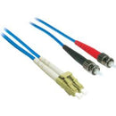 C2G-10m LC-ST 62.5-125 OM1 Duplex Multimode PVC Fiber Optic Cable - Blue - American Tech Depot