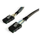 StarTech.com 50cm Internal Mini-SAS Cable SFF-8087 To SFF-8087 & Sideband - Serial Attached SCSI (SAS) internal cable - with Sidebands - 4-Lane - 36 pin 4i Mini MultiLane - 36 pin 4i Mini MultiLane - 50 cm - American Tech Depot