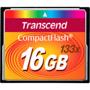 Transcend 16GB CompactFlash (CF) Card - 133x