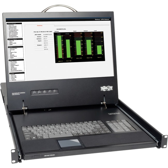 Tripp Lite Rack Console KVM Cable Kit w- 19" LCD PS-2 1U TAA GSA - American Tech Depot