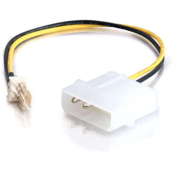 C2G 6in 3-pin Fan to 4-pin Power Adapter Cable - American Tech Depot
