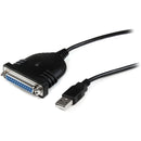 StarTech.com Parallel printer adapter - USB - DB25 parallel - 6 ft - American Tech Depot