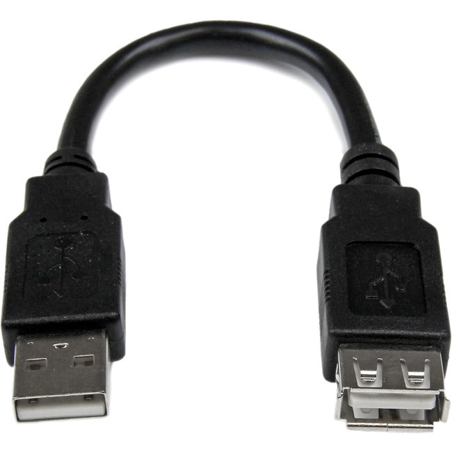 StarTech.com 6in USB 2.0 Extension Adapter Cable A to A - M-F - American Tech Depot